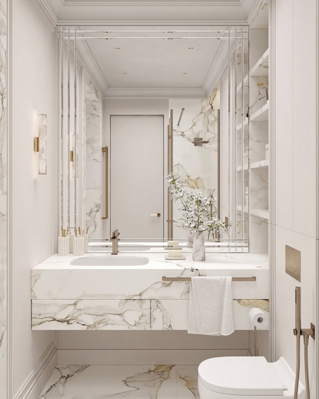 Elegant Contemporary Apartment Interior Gallery