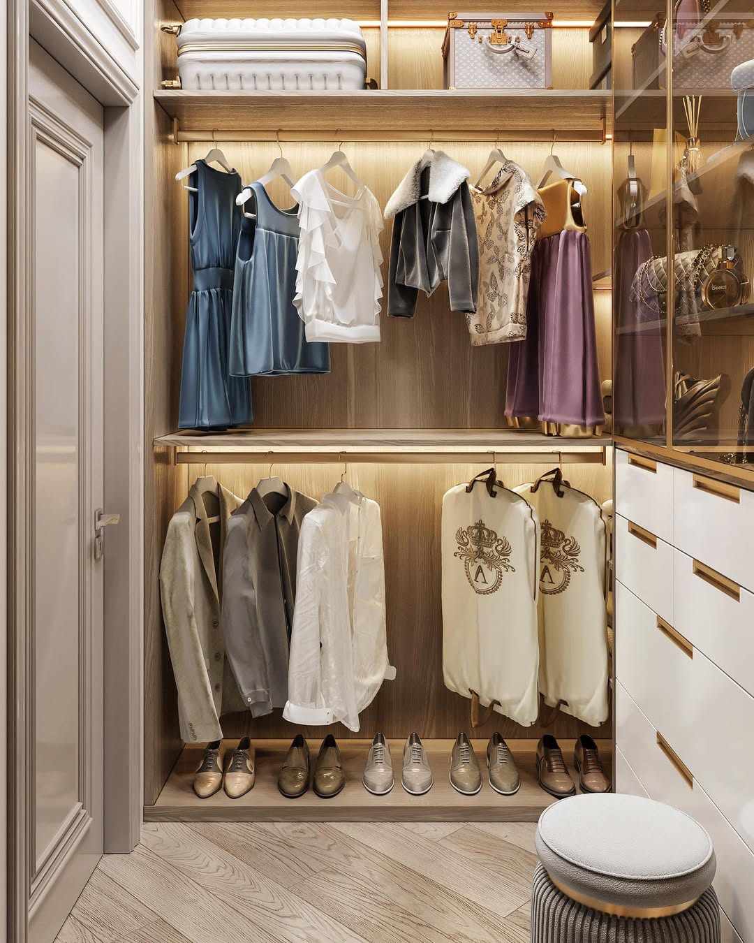 Luxury Bedroom Interior — Contemporary Elegance Gallery