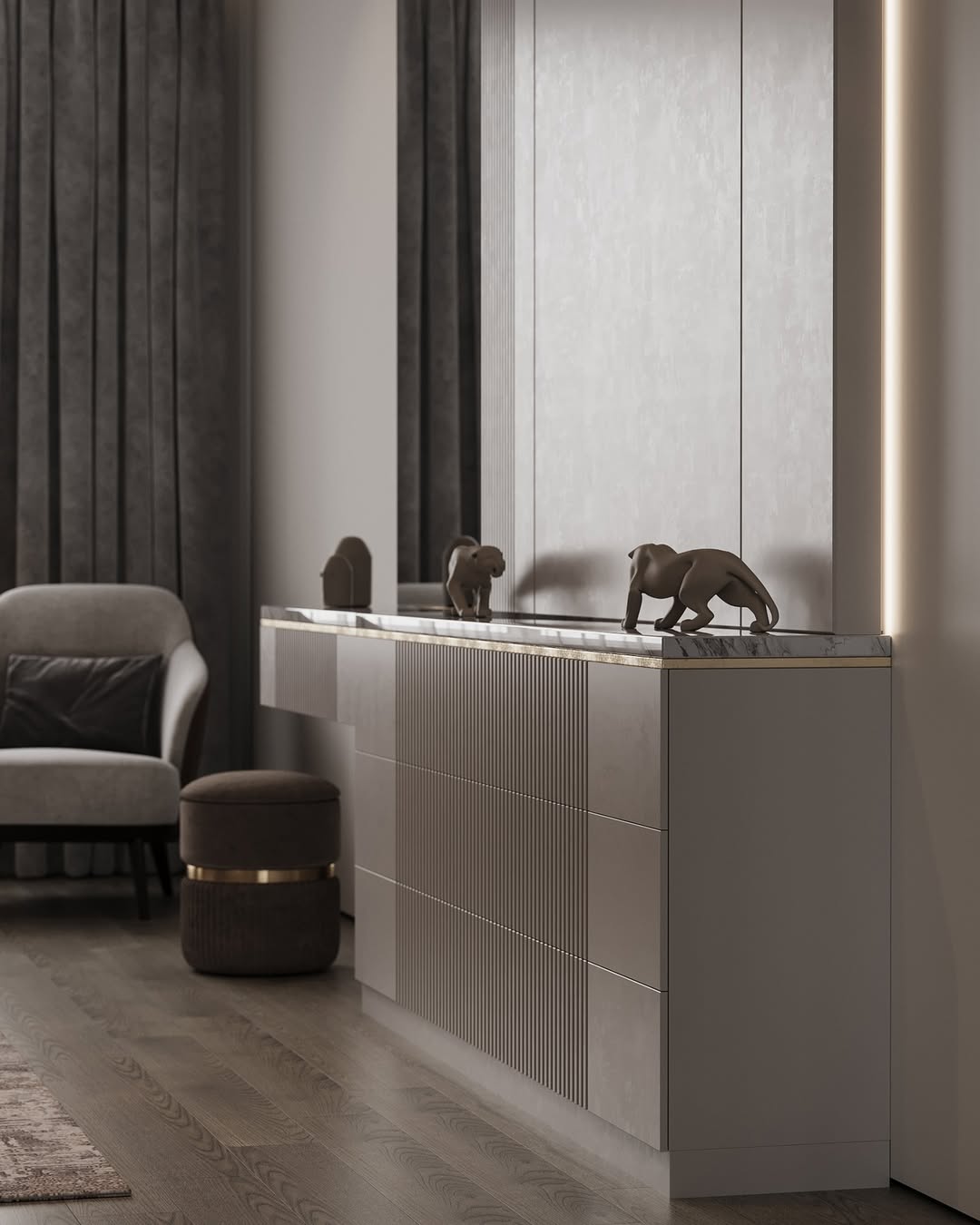 Bedroom & Bathroom Interior — Modern Luxury Gallery