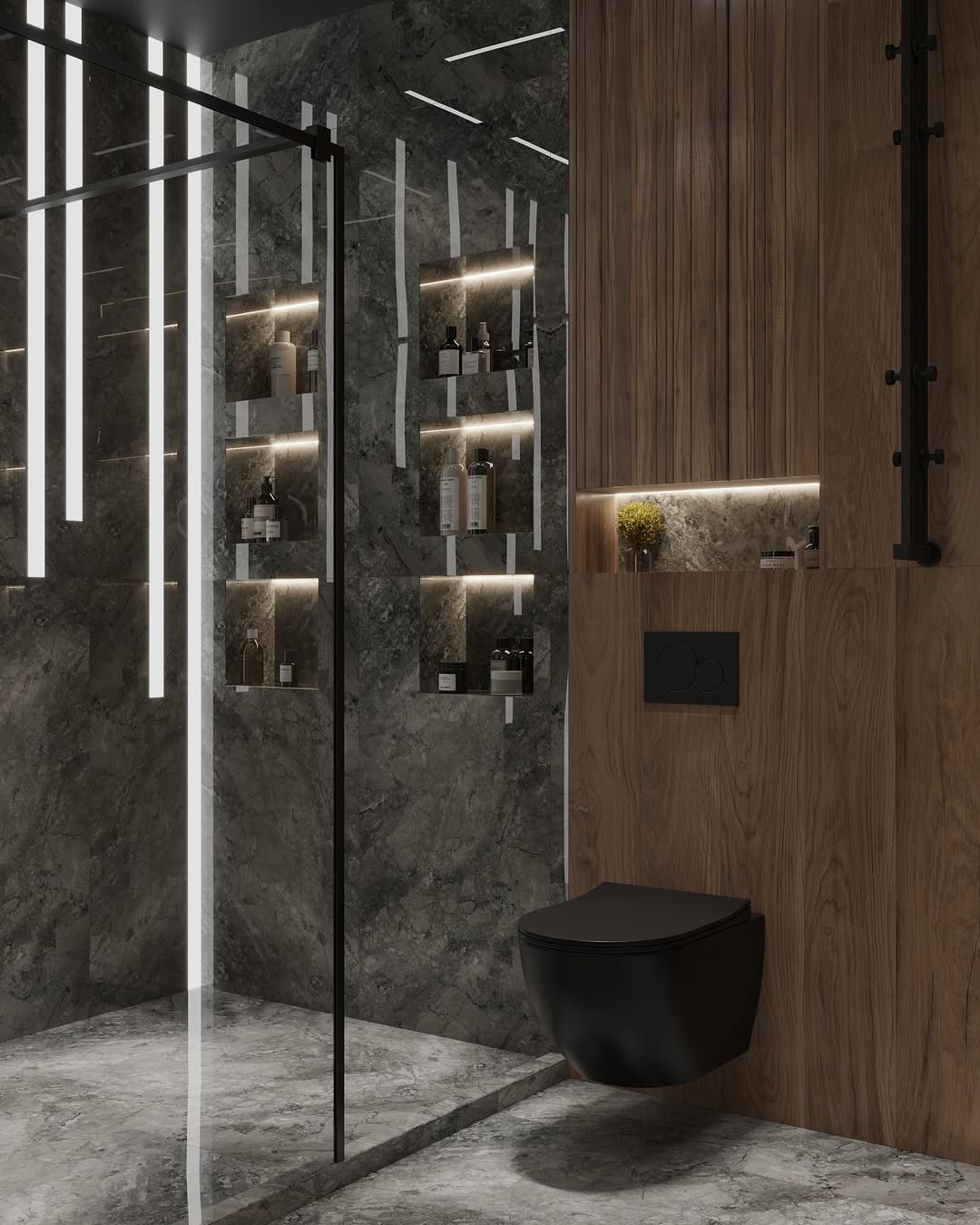 Bedroom & Bathroom Interior — Modern Luxury Gallery